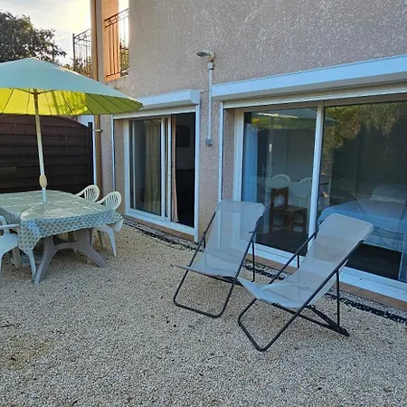 T2 Rez De Villa Proche De La Mer B&B Sita Saint-Cyr-sur-Mer Esterno foto